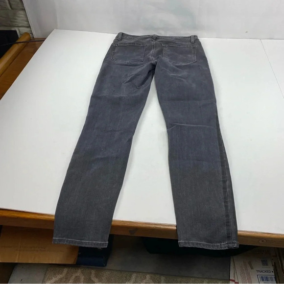 PAIGE Women’s 27 Verdugo Ankle Stretch Black Side Seam Stripe Jeans - Picture 8 of 8